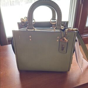 Coach Rouge 17 plant green new with tags